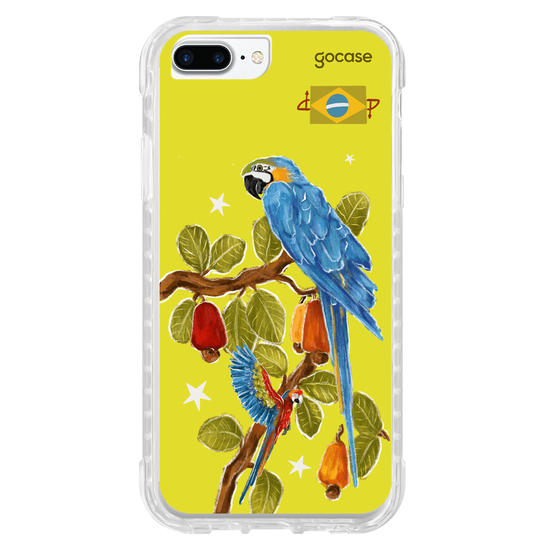 Capinha para celular  Raízes do Brasil - Ararinha Azul