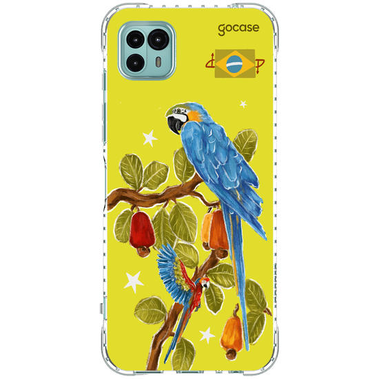 Capinha para celular  Raízes do Brasil - Ararinha Azul
