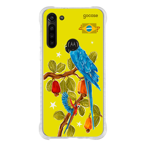 Capinha para celular  Raízes do Brasil - Ararinha Azul