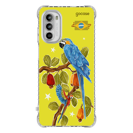 Capinha para celular  Raízes do Brasil - Ararinha Azul
