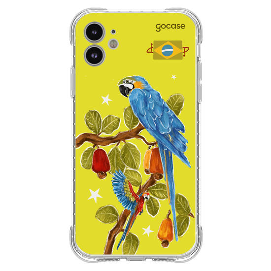 Capinha para celular  Raízes do Brasil - Ararinha Azul