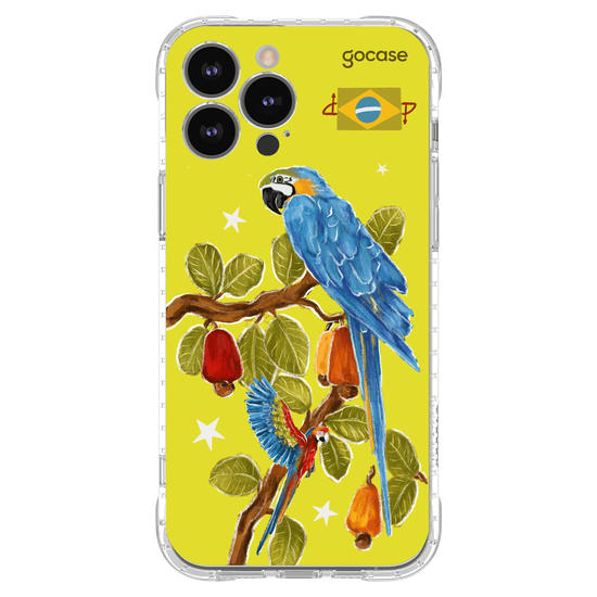 Capinha para celular  Raízes do Brasil - Ararinha Azul