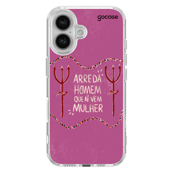 Capinha para celular Arreda Homem Que Aí Vem Mulher