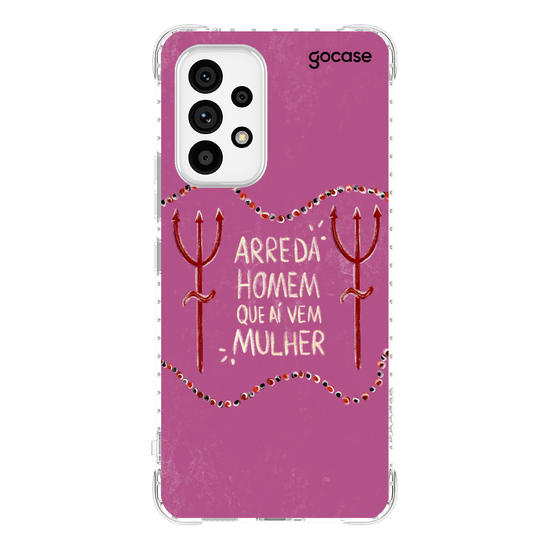 Capinha para celular Arreda Homem Que Aí Vem Mulher