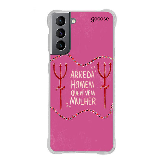 Capinha para celular Arreda Homem Que Aí Vem Mulher