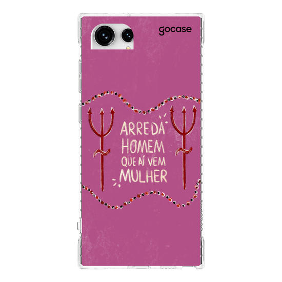 Capinha para celular Arreda Homem Que Aí Vem Mulher