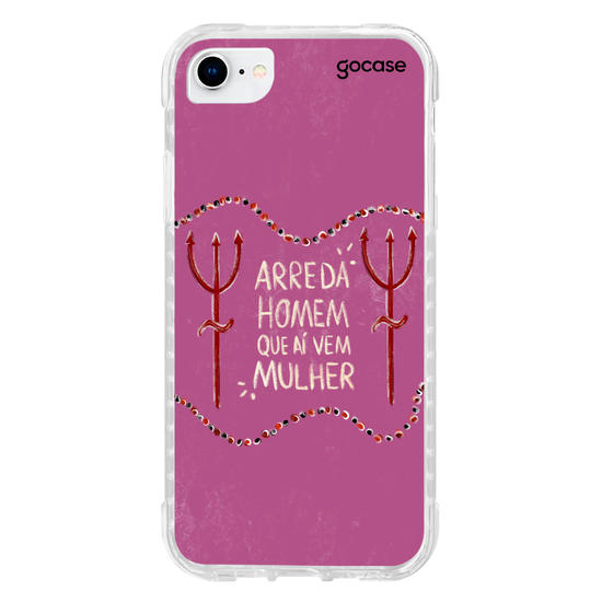 Capinha para celular Arreda Homem Que Aí Vem Mulher