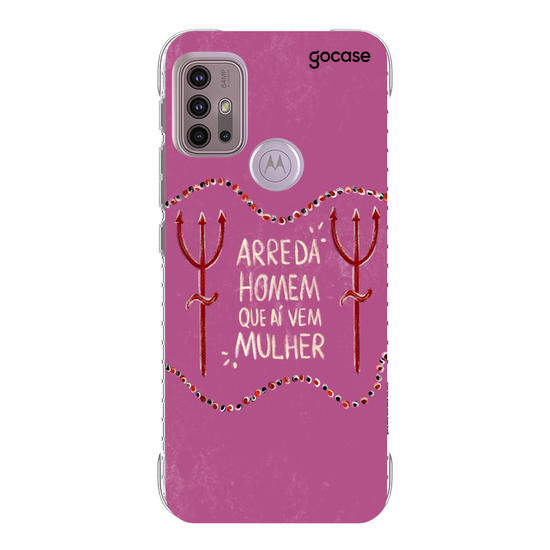 Capinha para celular Arreda Homem Que Aí Vem Mulher