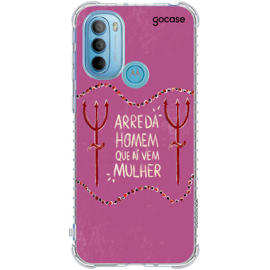 Capinha para celular Arreda Homem Que Aí Vem Mulher