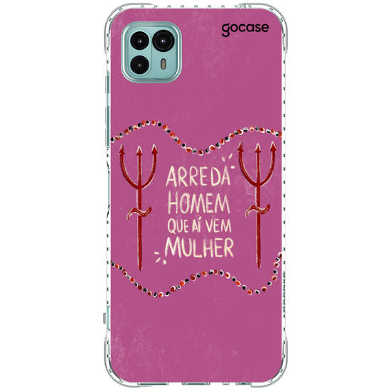 Capinha para celular Arreda Homem Que Aí Vem Mulher