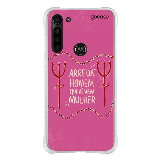 Capinha para celular Arreda Homem Que Aí Vem Mulher
