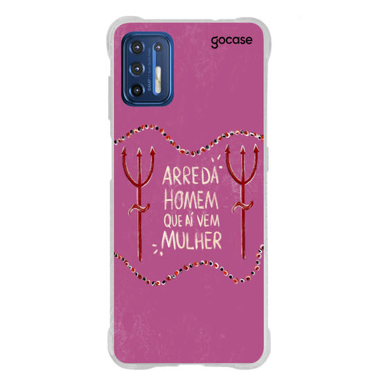 Capinha para celular Arreda Homem Que Aí Vem Mulher