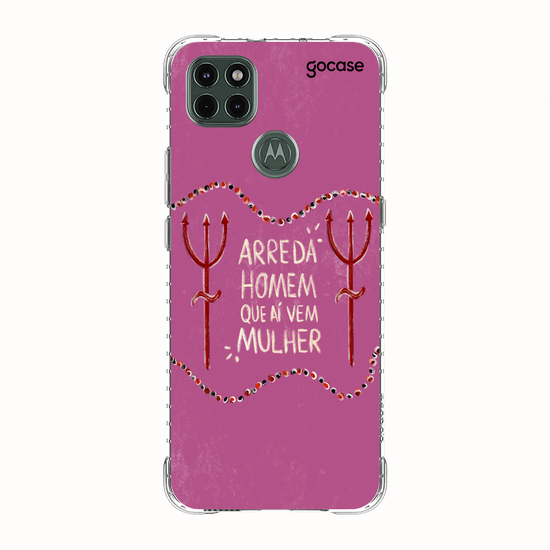 Capinha para celular Arreda Homem Que Aí Vem Mulher
