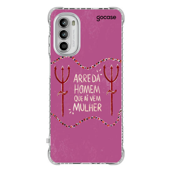 Capinha para celular Arreda Homem Que Aí Vem Mulher