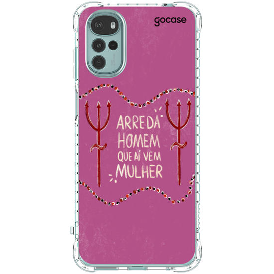 Capinha para celular Arreda Homem Que Aí Vem Mulher