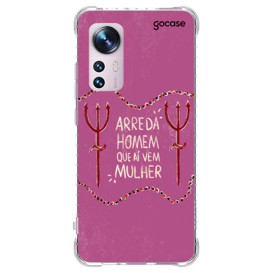 Capinha para celular Arreda Homem Que Aí Vem Mulher