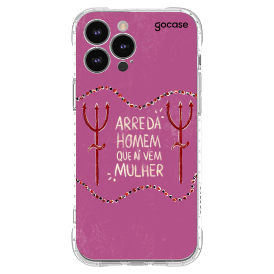 Capinha para celular Arreda Homem Que Aí Vem Mulher