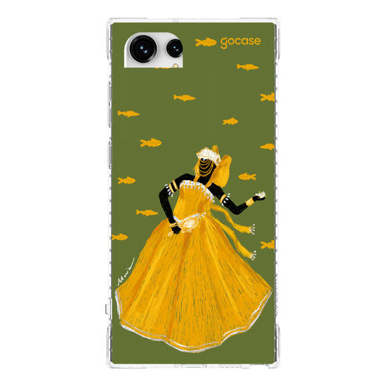 Capinha para celular  Raízes do Brasil - Oxum - Ouro das Águas