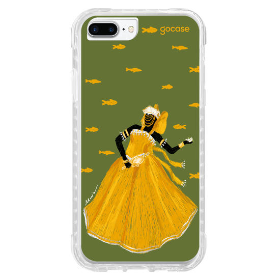 Capinha para celular  Raízes do Brasil - Oxum - Ouro das Águas