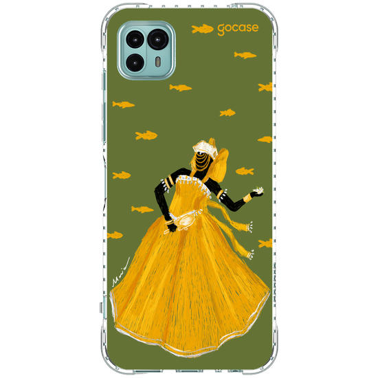 Capinha para celular  Raízes do Brasil - Oxum - Ouro das Águas
