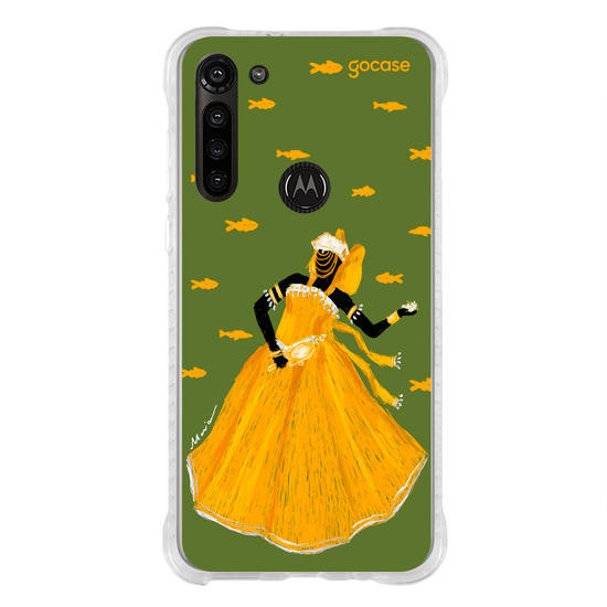 Capinha para celular  Raízes do Brasil - Oxum - Ouro das Águas