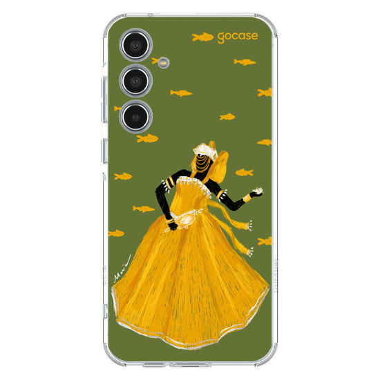 Capinha para celular  Raízes do Brasil - Oxum - Ouro das Águas