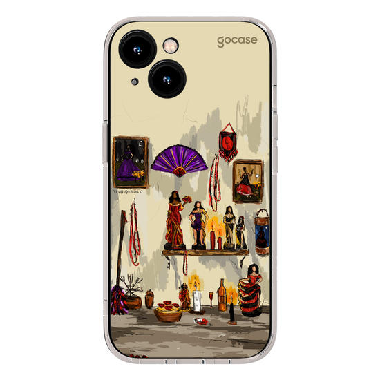 Capinha para celular  Altar - Pomba Gira