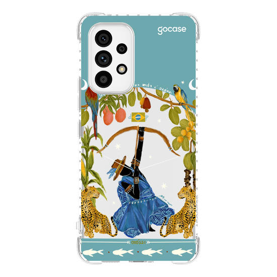  Oxóssi - Quem Manda na Mata - Azul