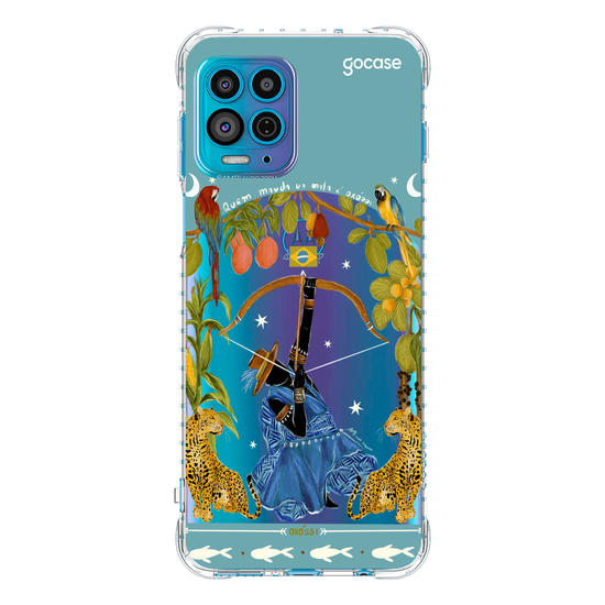  Oxóssi - Quem Manda na Mata - Azul