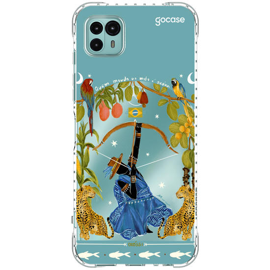  Oxóssi - Quem Manda na Mata - Azul