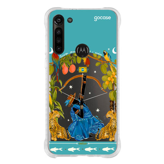  Oxóssi - Quem Manda na Mata - Azul