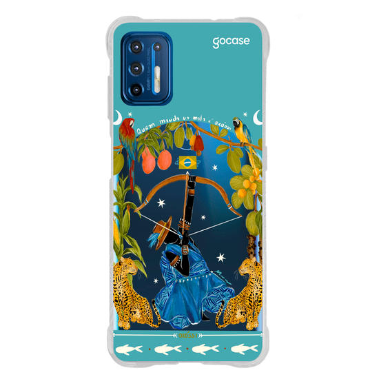  Oxóssi - Quem Manda na Mata - Azul