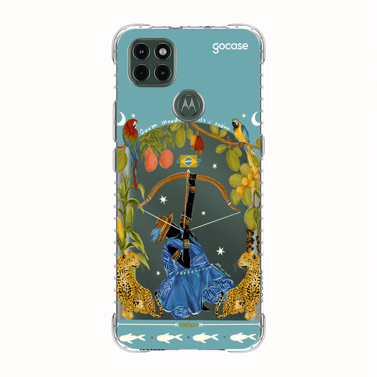 Capinha para celular  Oxóssi - Quem Manda na Mata - Azul