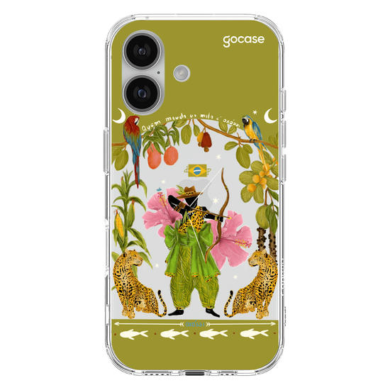 Capinha para celular  Oxóssi - Quem Manda na Mata - Verde