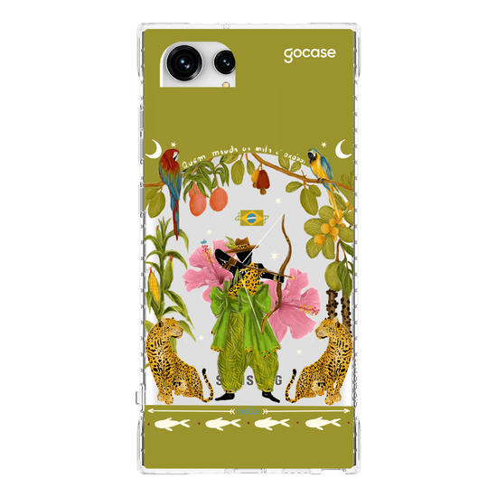 Capinha para celular  Oxóssi - Quem Manda na Mata - Verde