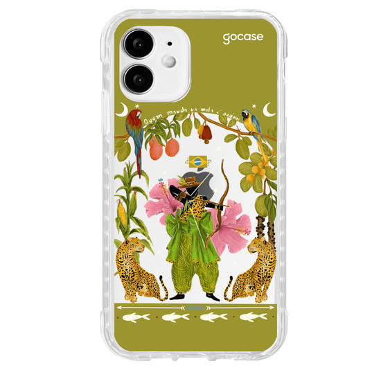 Capinha para celular  Oxóssi - Quem Manda na Mata - Verde