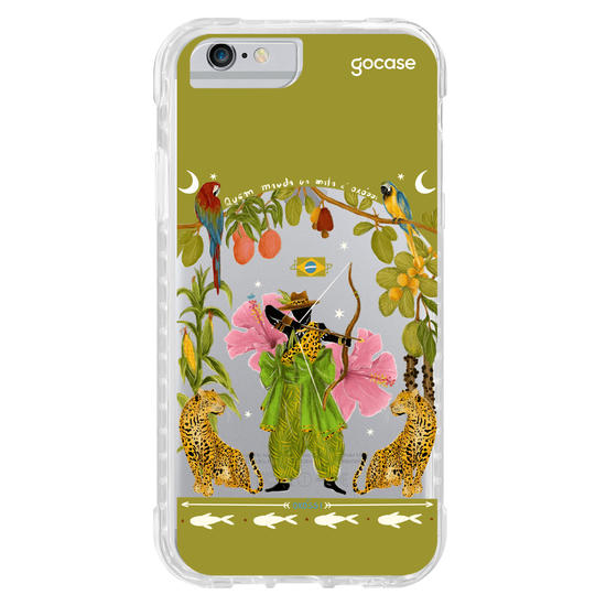 Capinha para celular  Oxóssi - Quem Manda na Mata - Verde