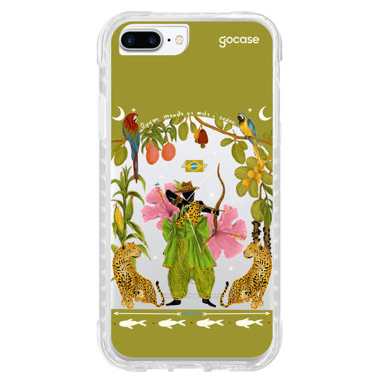 Capinha para celular  Oxóssi - Quem Manda na Mata - Verde