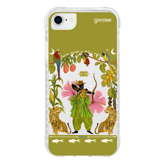 Capinha para celular  Oxóssi - Quem Manda na Mata - Verde
