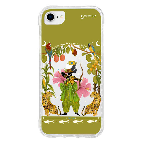 Capinha para celular  Oxóssi - Quem Manda na Mata - Verde