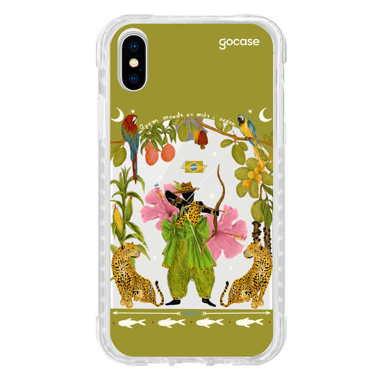Capinha para celular  Oxóssi - Quem Manda na Mata - Verde