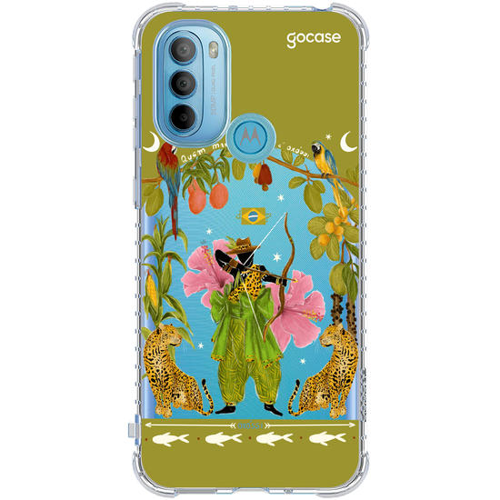 Capinha para celular  Oxóssi - Quem Manda na Mata - Verde