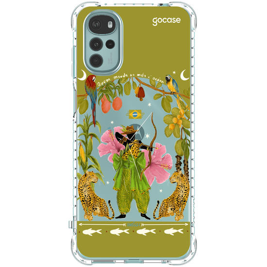 Capinha para celular  Oxóssi - Quem Manda na Mata - Verde