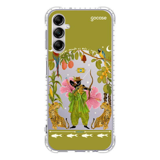 Capinha para celular  Oxóssi - Quem Manda na Mata - Verde
