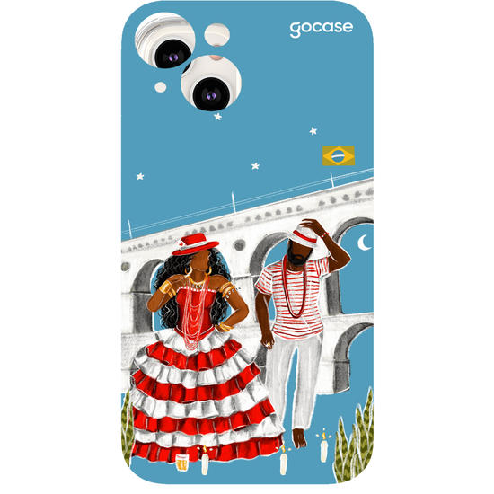 Capinha para celular  Maria Navalha e Zé Pilintra