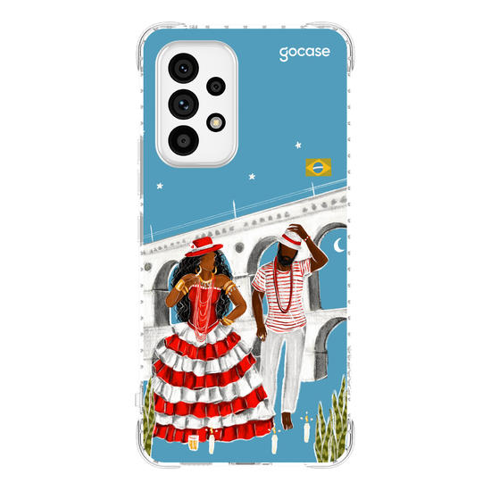Capinha para celular  Maria Navalha e Zé Pilintra