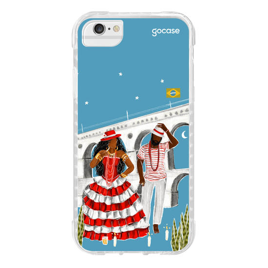 Capinha para celular  Maria Navalha e Zé Pilintra