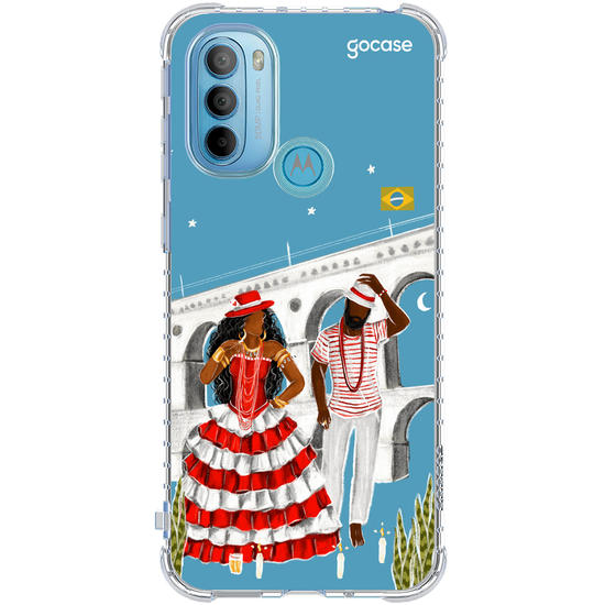 Capinha para celular  Maria Navalha e Zé Pilintra