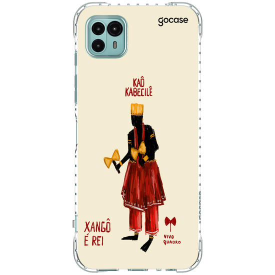 Capinha para celular  Xangô é Rei