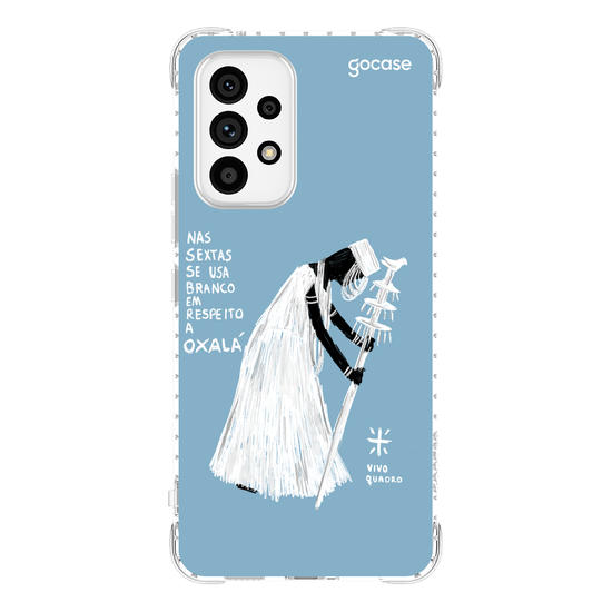 Capinha para celular  Branco de Oxalá